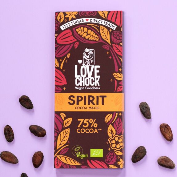 Tablete Chocolate Negro 75% | Bio Vegan Direct Trade | 70gr