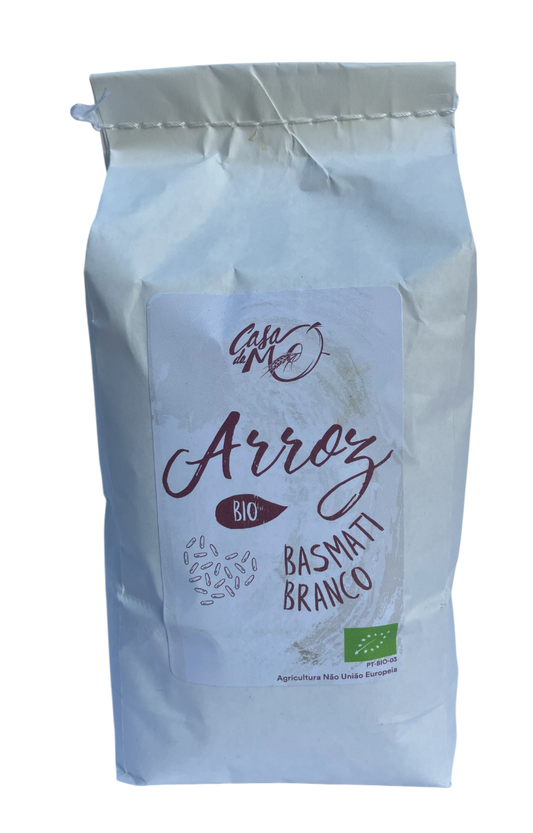 Arroz Basmati Branco Bio 1kg | Casa da Mó