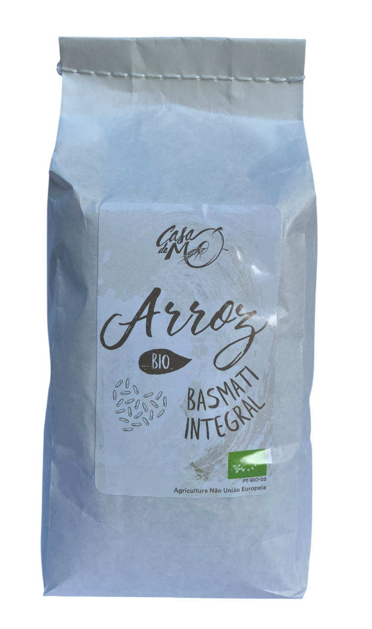 Arroz Basmati Integral Bio 1kg | Casa da Mó