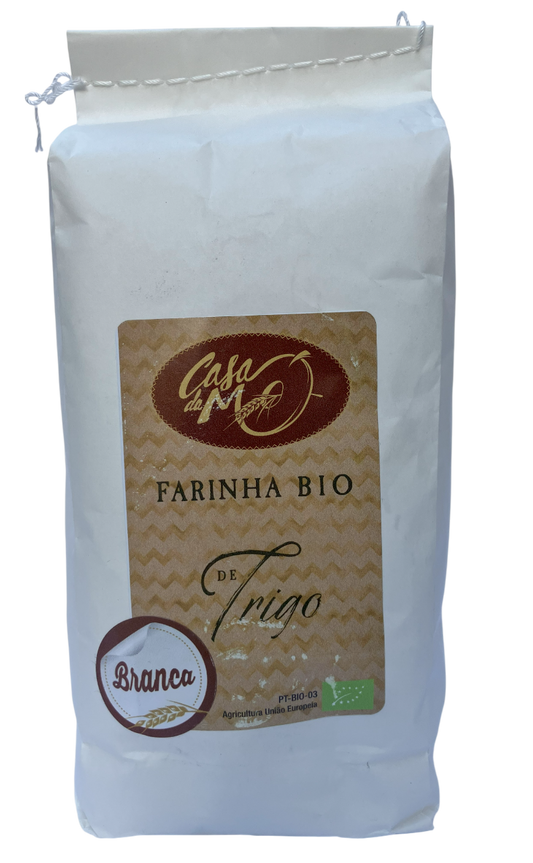 Farinha de Trigo Branca Bio 1kg | Casa da Mó