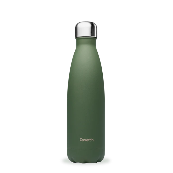 Garrafa Qwetch 500ml Verde Kaki