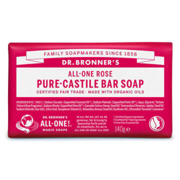 Sabonete Biológico Rosa | Dr. Bronner's