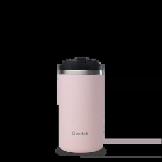 Travel Mug Qwetch 350ml Rosa Pastel